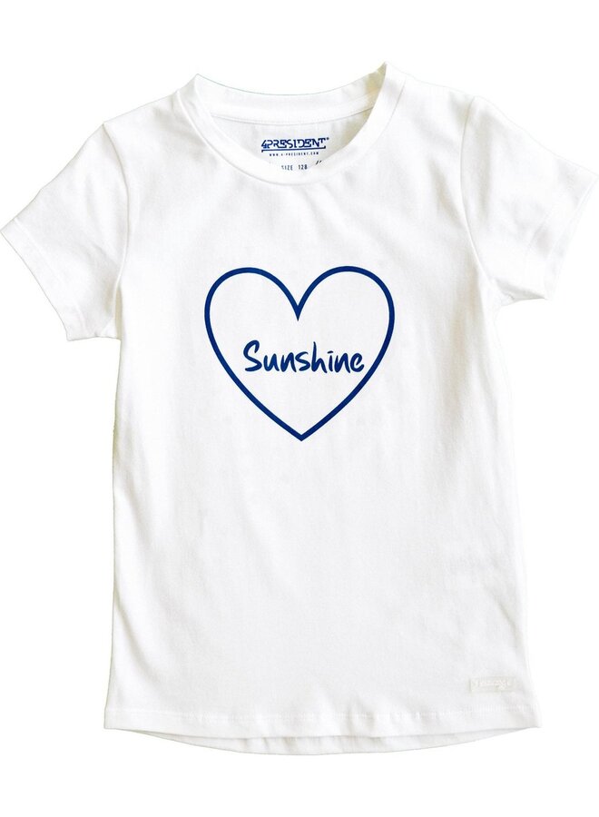 T-Shirt Sienna met magic print Wit