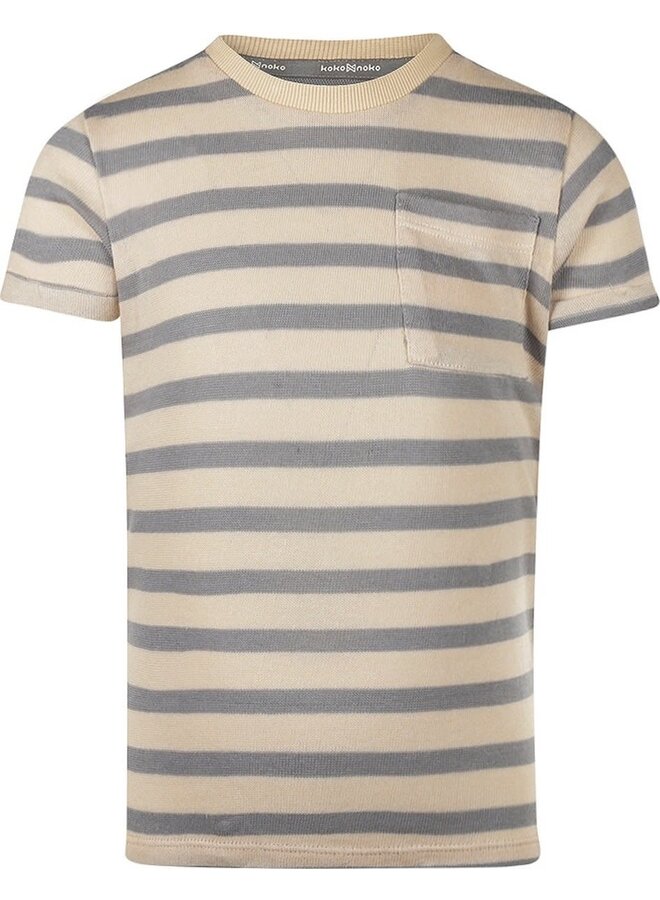 T-shirt Grey Stripe