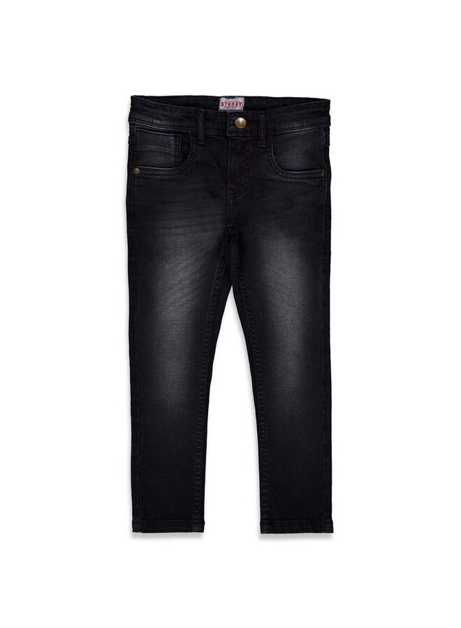 Jeans Slim Fit Boys Black Denim