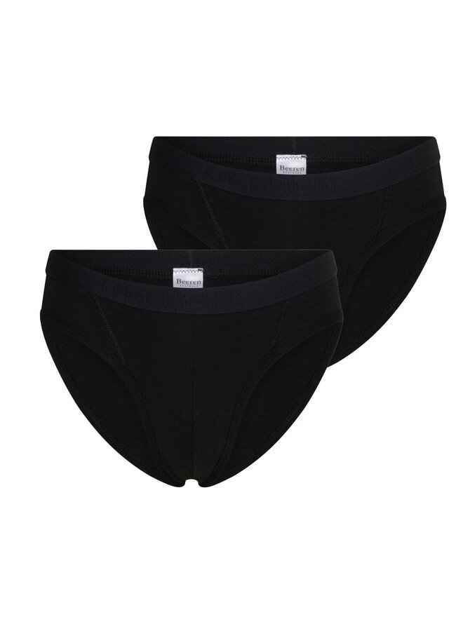Comfort Feeling Heren Slip Zwart  2-pack