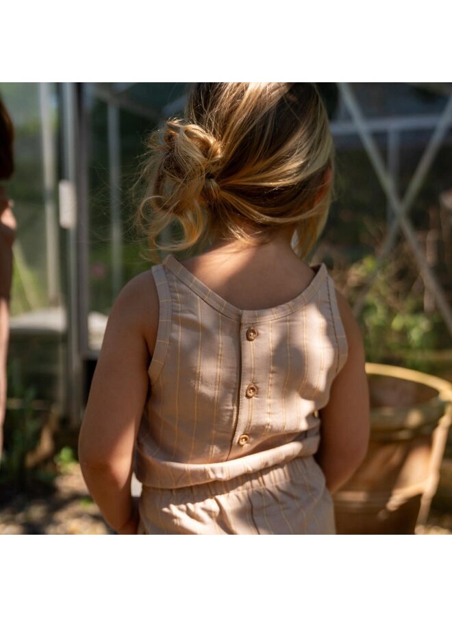 Jumpsuit Mouwloos Sand