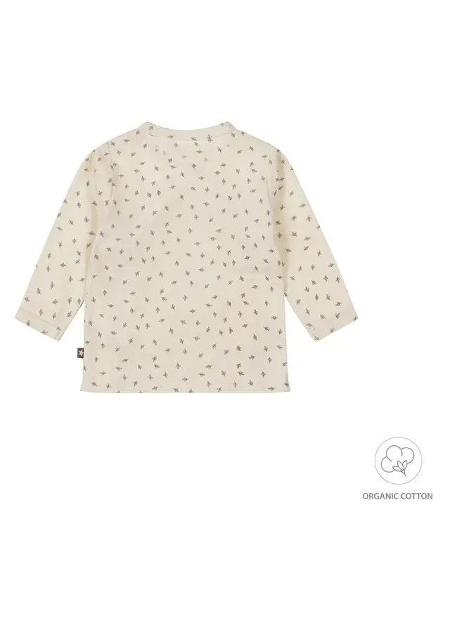 Shirt en Broek  Brown/Offwhite Organic cotton
