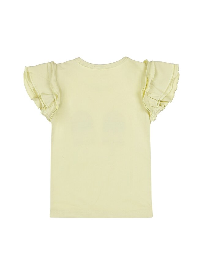 Shirt met ijsjes en Short Gebloemd