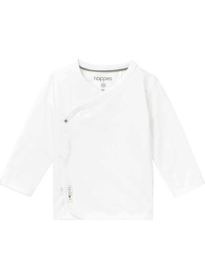 Overslag Shirt Little en Broek Humpy Unisex Wit