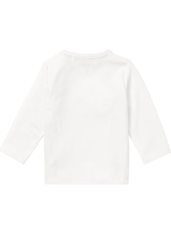 Overslag Shirt Little en Broek Humpy Unisex Wit