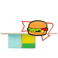 Candylab Toys Stack Food Shack Burger