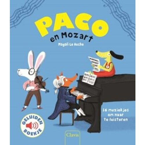 Kinderboeken Paco en Mozart  Geluidenboek