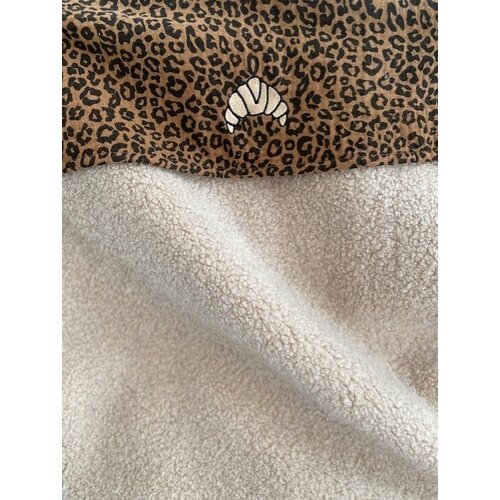 Atelier Pomme Sweet Sheet Leopard - Croissant