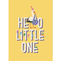 Zoë Corbey Wenskaart | Hello little one | Zoe Corbey