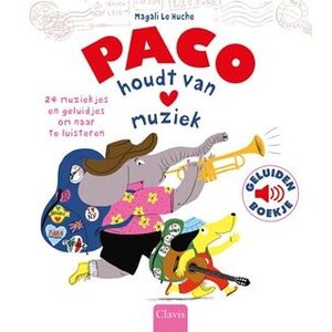 Paco houdt van muziek