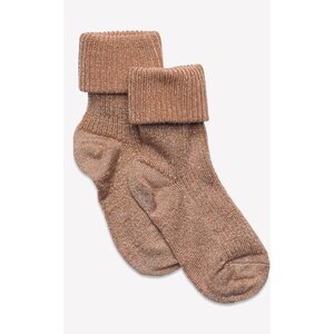 Glitter Socks - Maroon