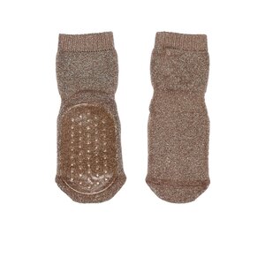 Celina socks - Anti-slip - Brown Sienna
