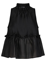 Co'couture Monique haltertop zwart