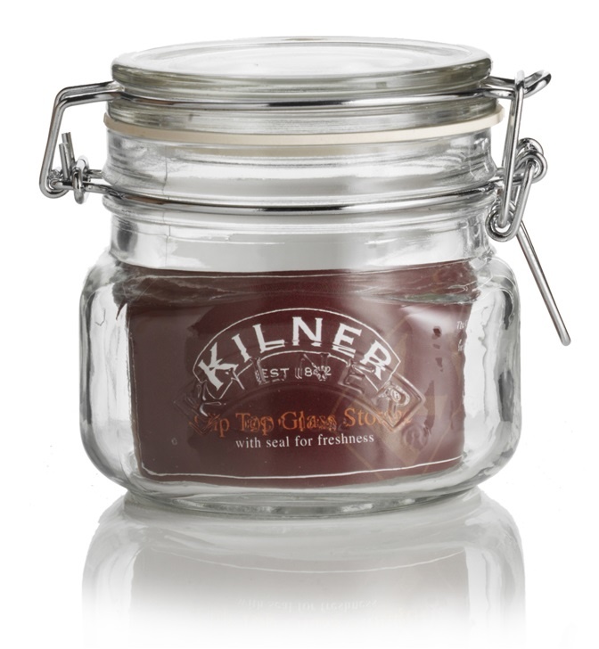 Kilner vierkante weckpot 0,5 liter