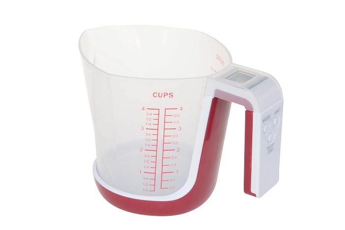 Cosy & Trendy maatbeker met keukenweegschaal 1 liter