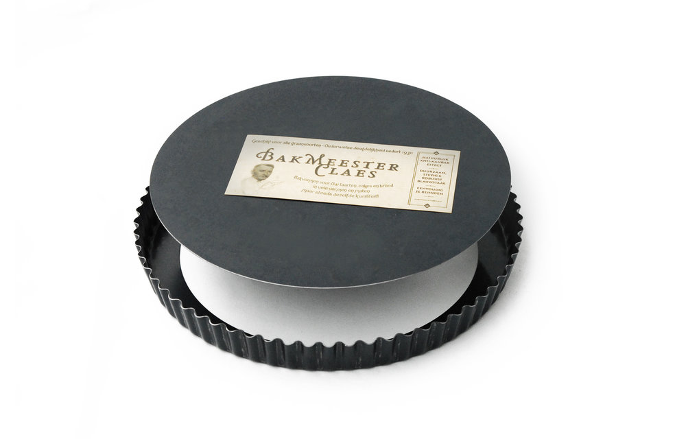 Bakmeester Claes Taartvorm met losse bodem 27 cm