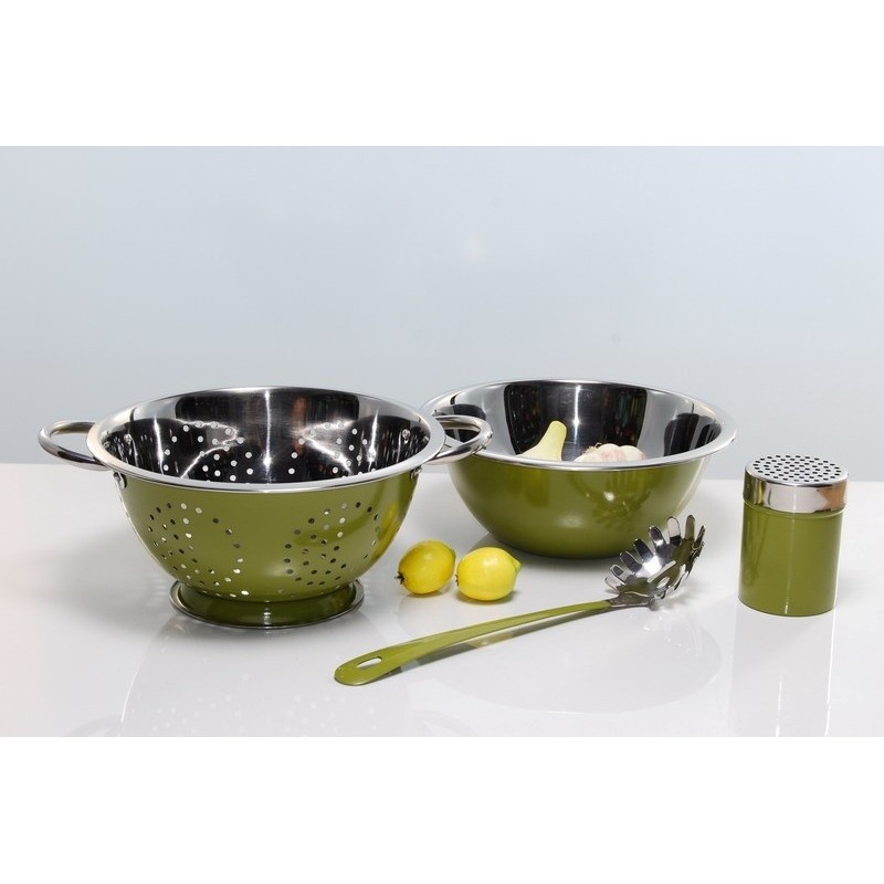 Voccelli Pastacadeauset rvs groen