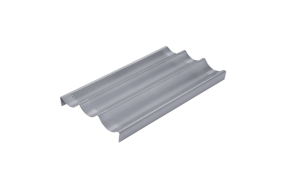 Baguettebroodvorm “Crispy” 3 vaks