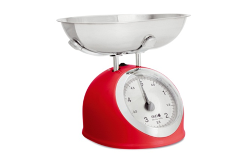EVA collection keukenweegschaal rood
