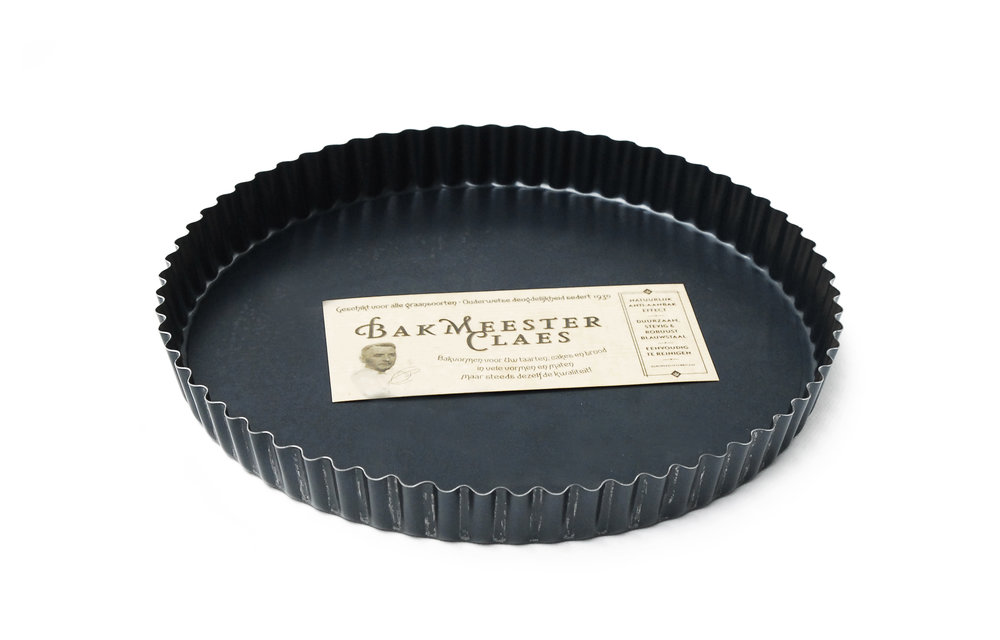 Bakmeester Claes Taartvorm met losse bodem 27 cm