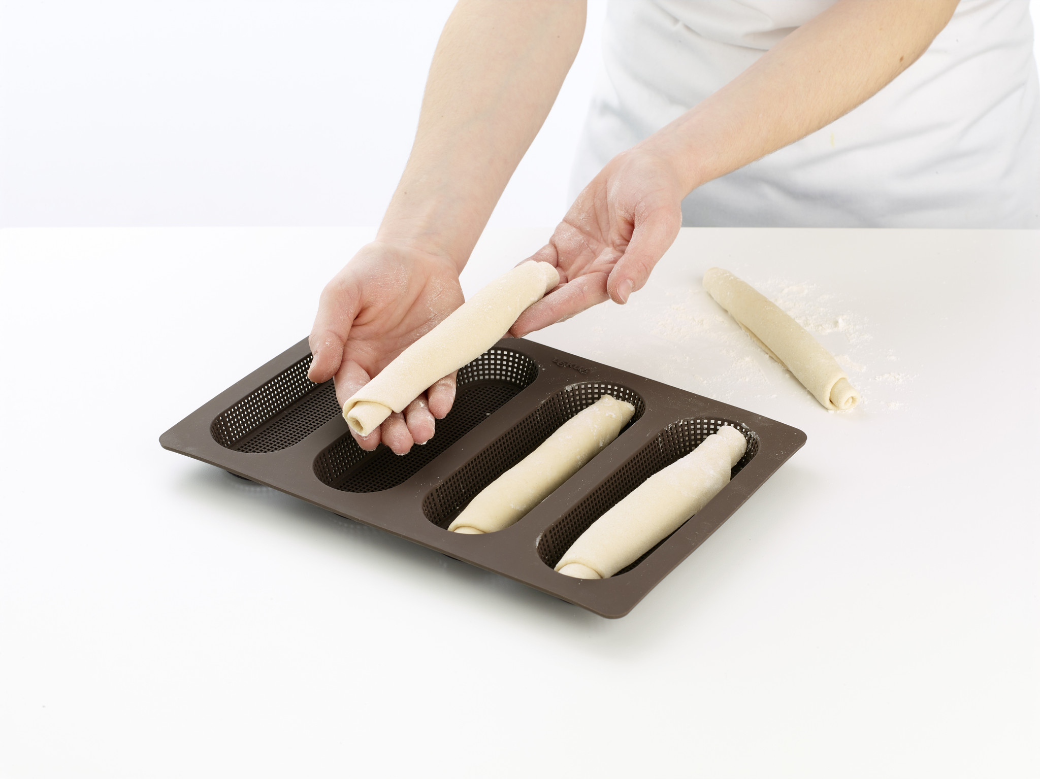 Lékué Broodbakvorm Mini stokbrood Pistoletmaker