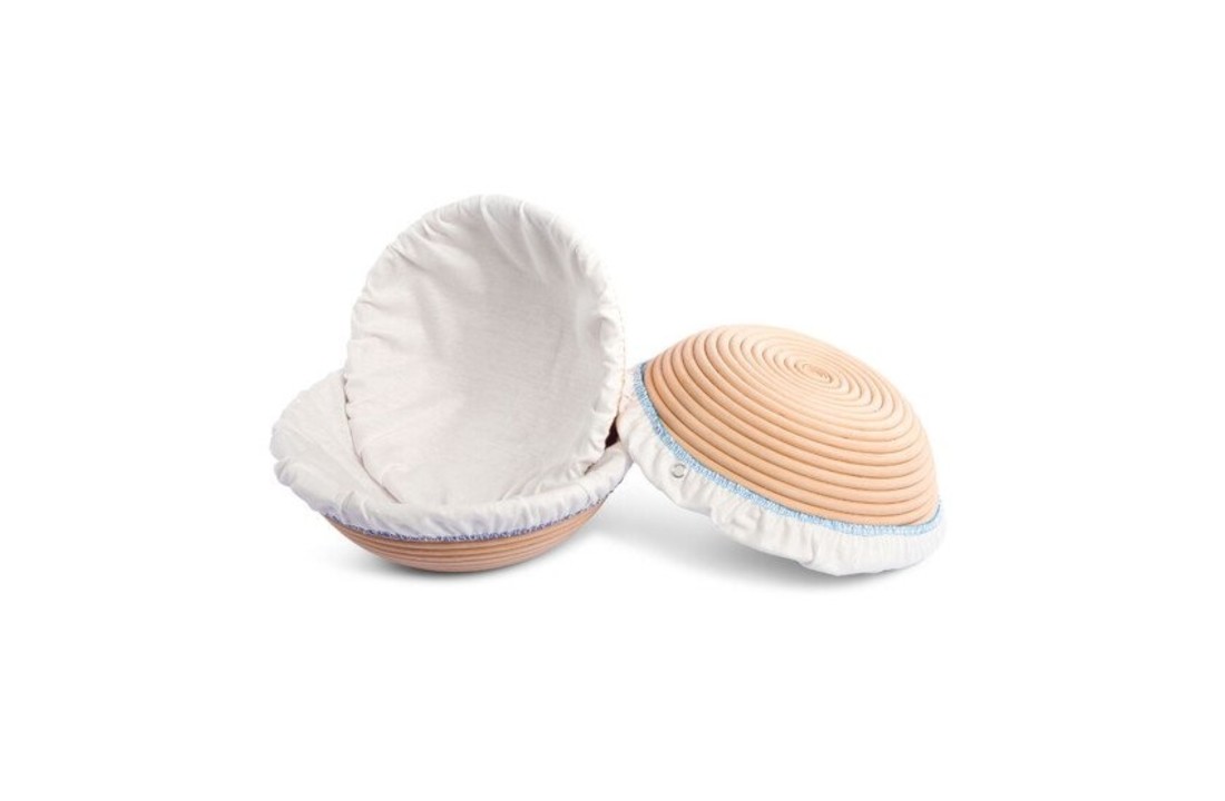 Cleanbake rijsmandvoering /-doek - rond 22 cm