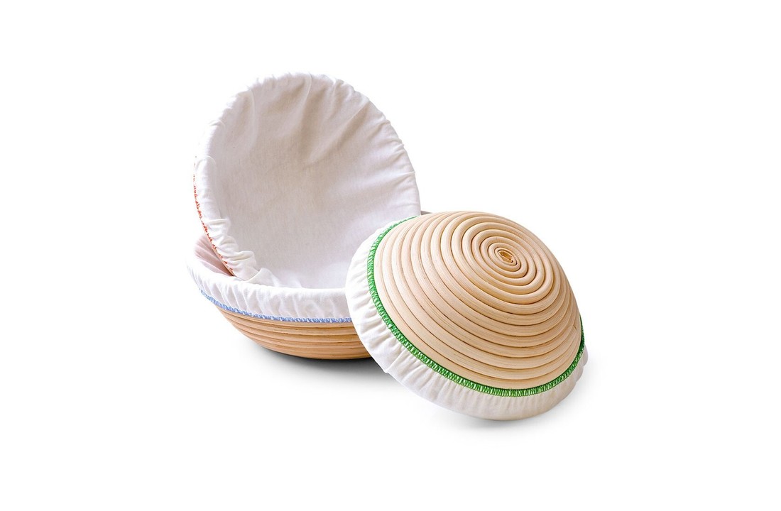 Cleanbake rietenrijsmandje rond - 22 cm