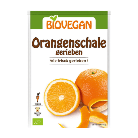Sinaasappelschil Geraspt