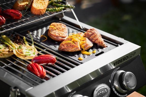 Zwart Barbecue Gas Videro G2-P