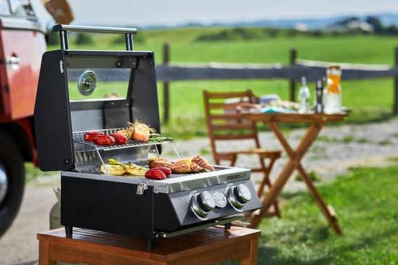 Zwart Barbecue Gas Videro G2-P