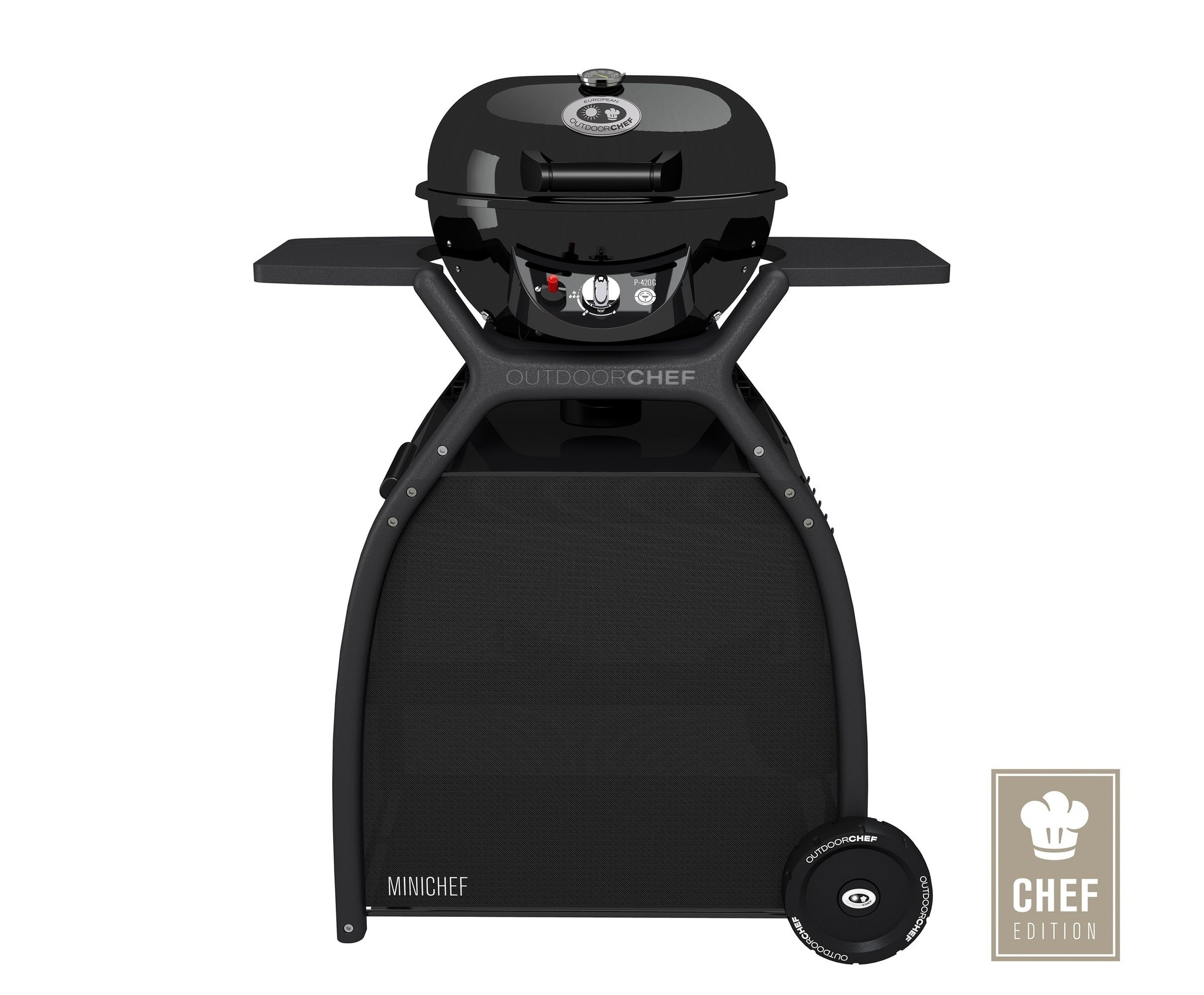 Zwart Gasboil Barbecue P-420 G