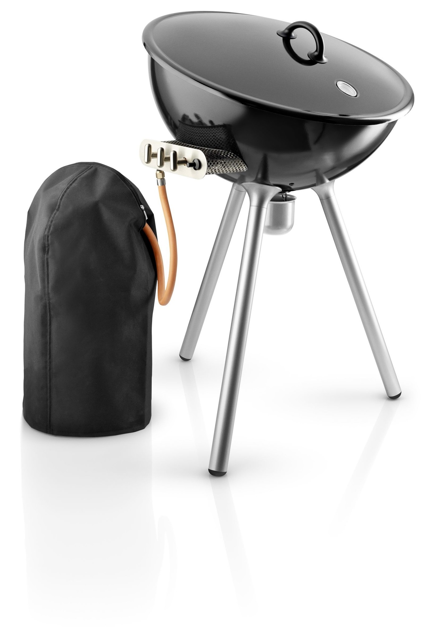 Zwart FireGlobe Barbecue Gas