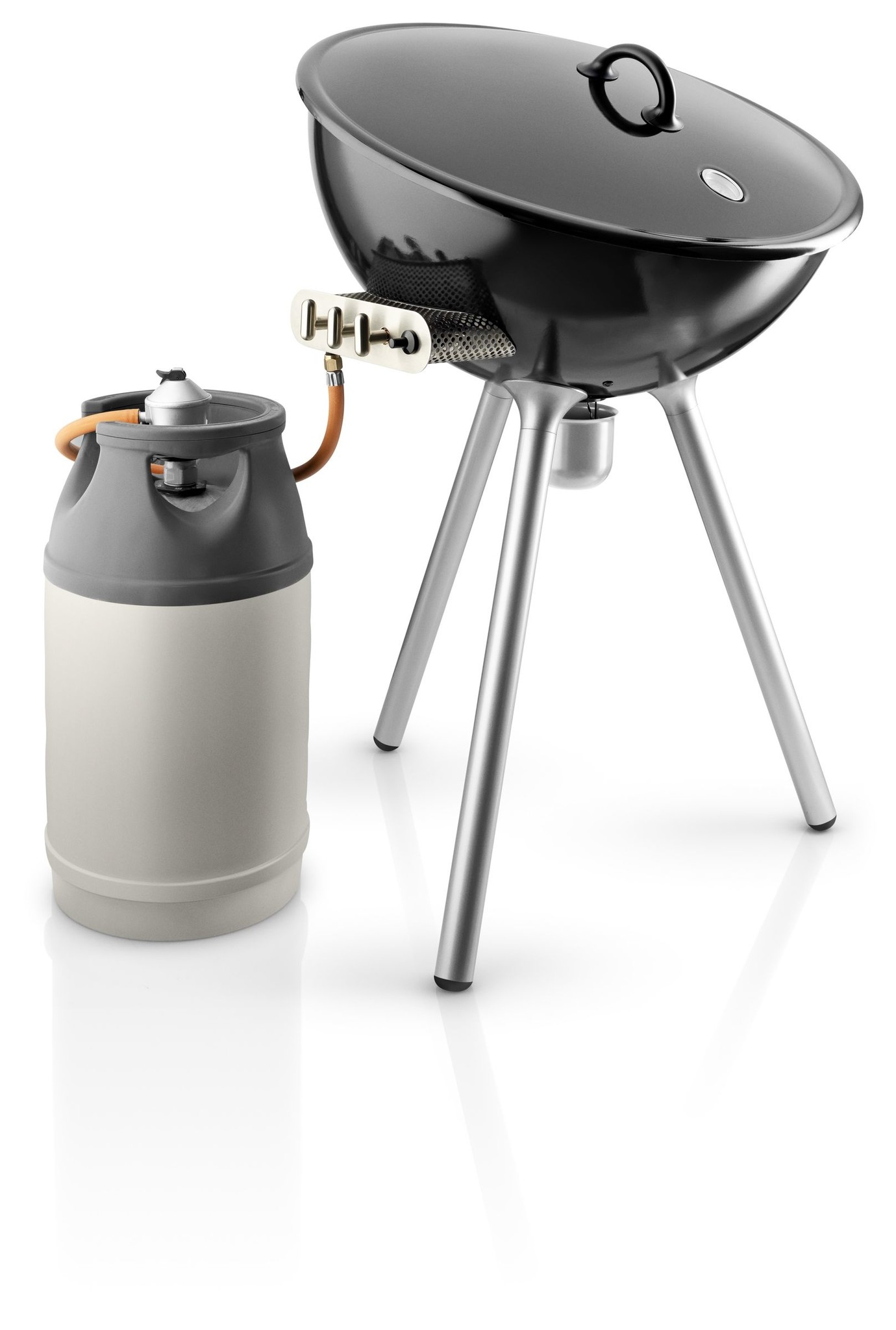 Zwart FireGlobe Barbecue Gas