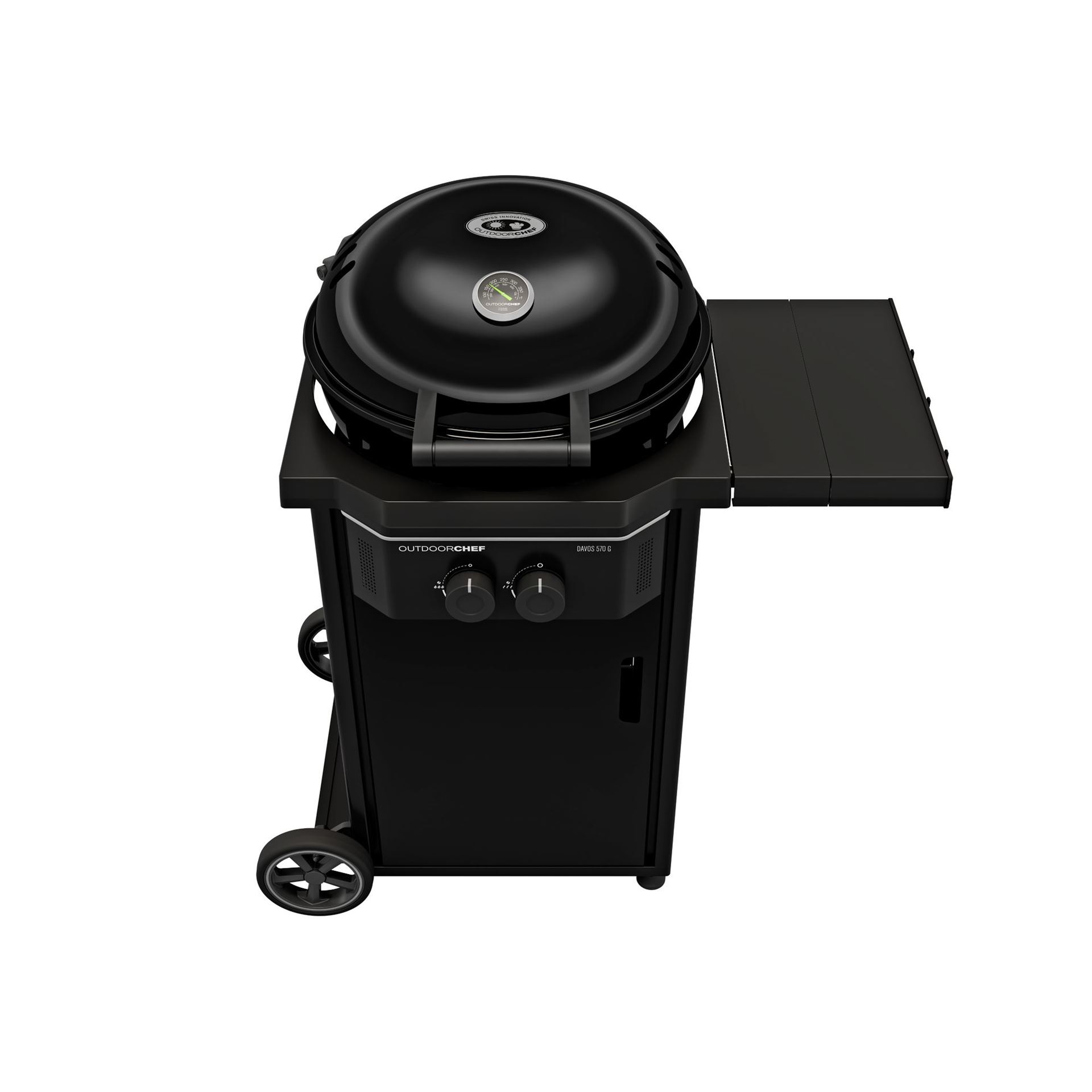 Zwart Barbecue Gas Davos 570 G