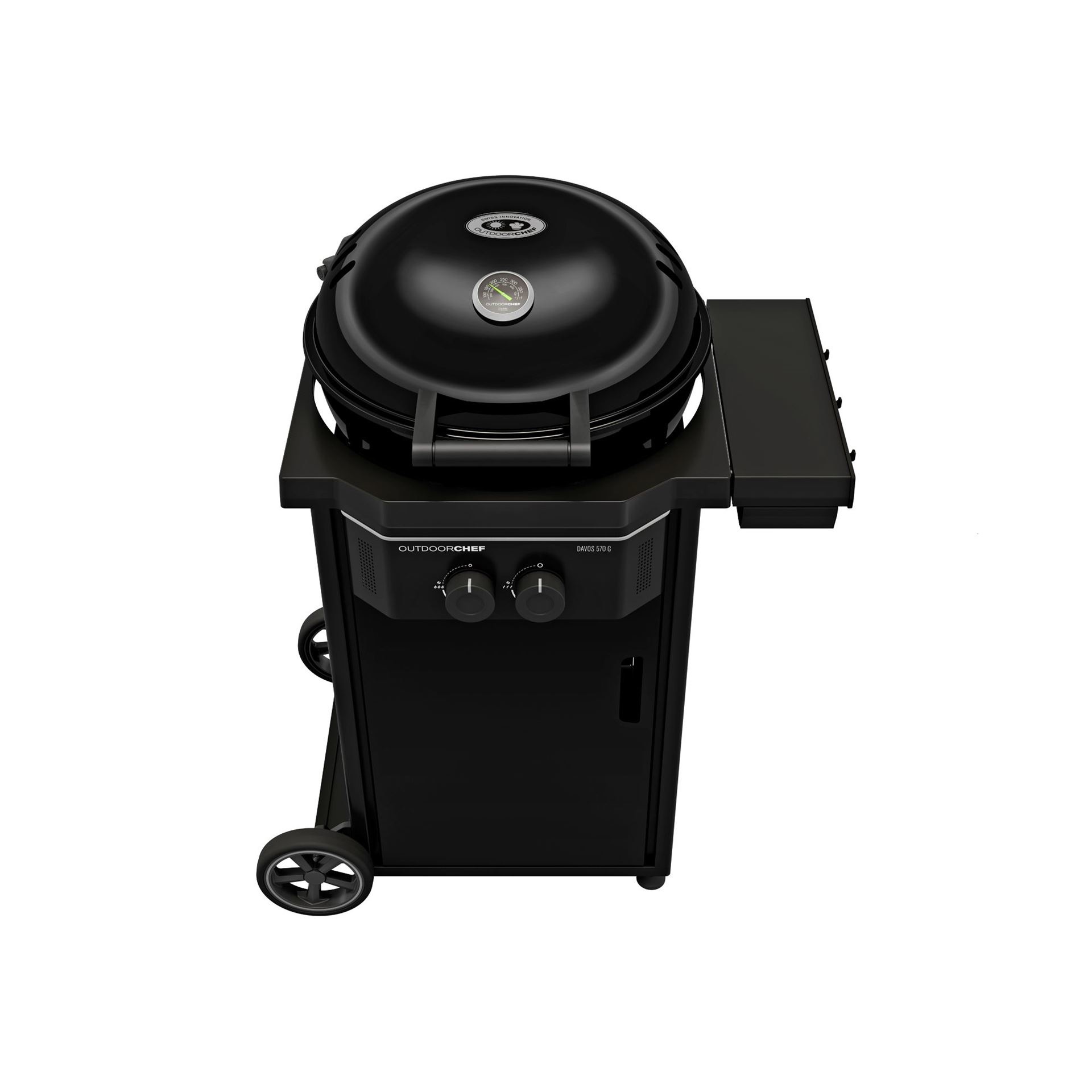 Zwart Barbecue Gas Davos 570 G