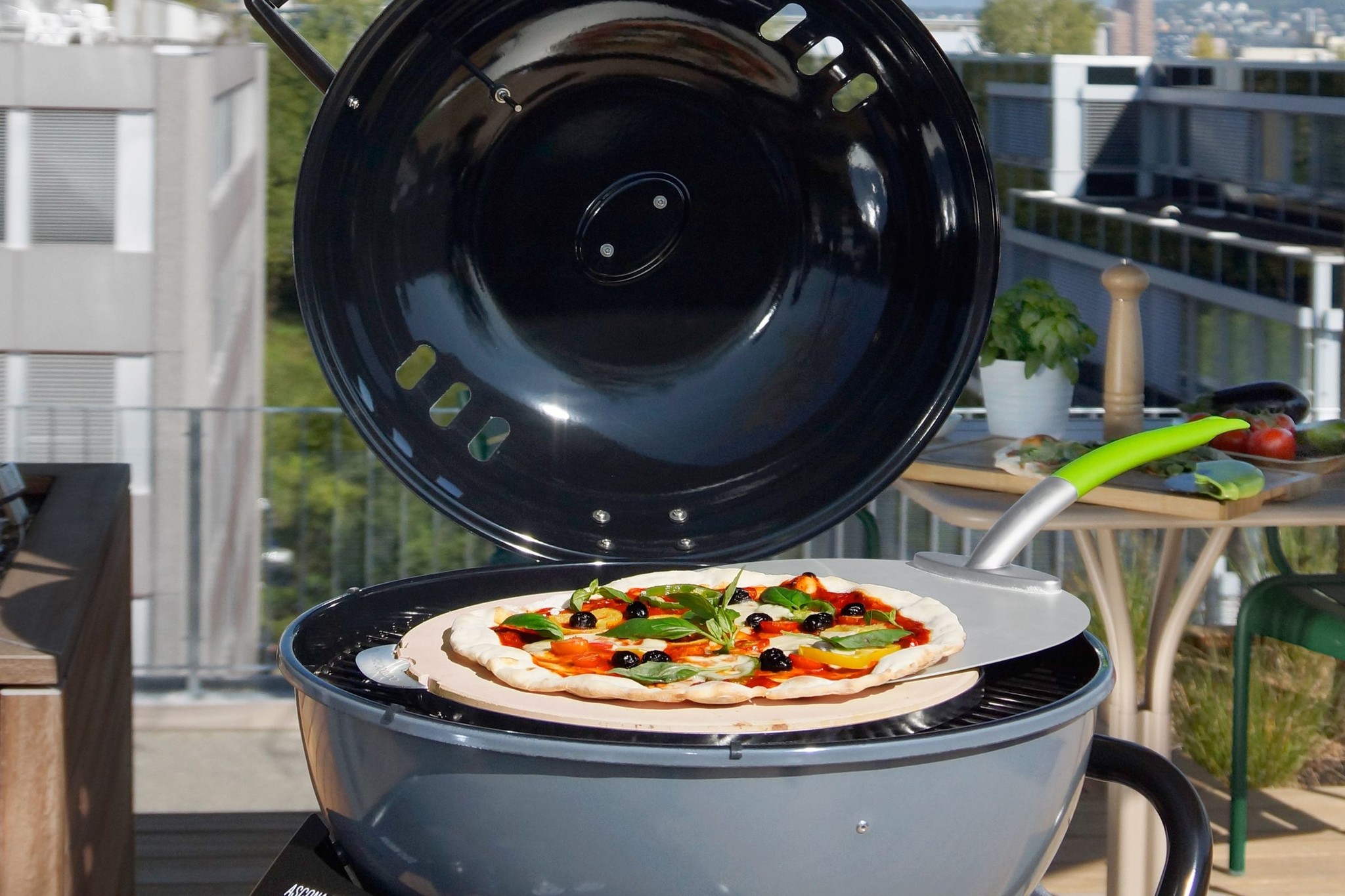 Outdoor Groene Pizza schep
