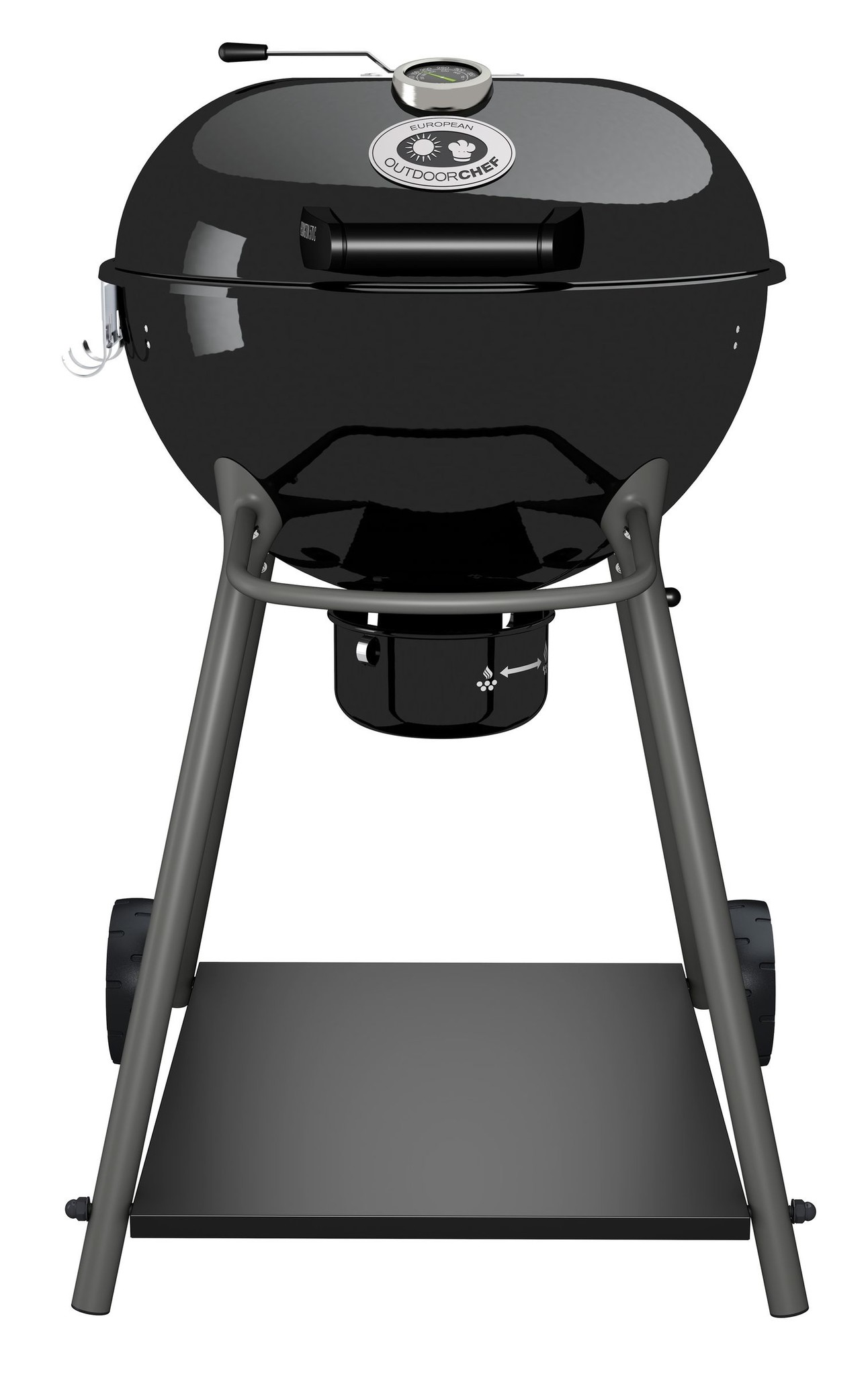 Zwart Houtskool Barbecue Kensi