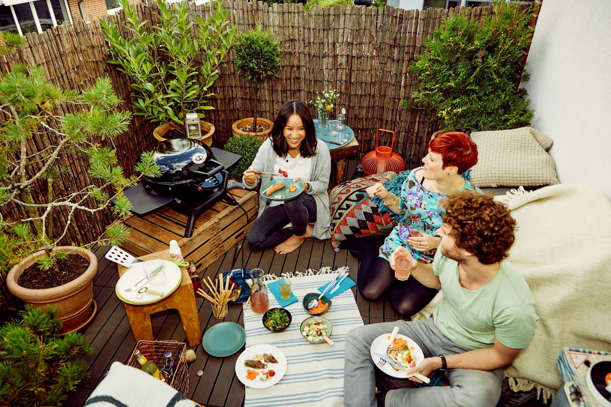 Zwart Electrische Barbecue P-4