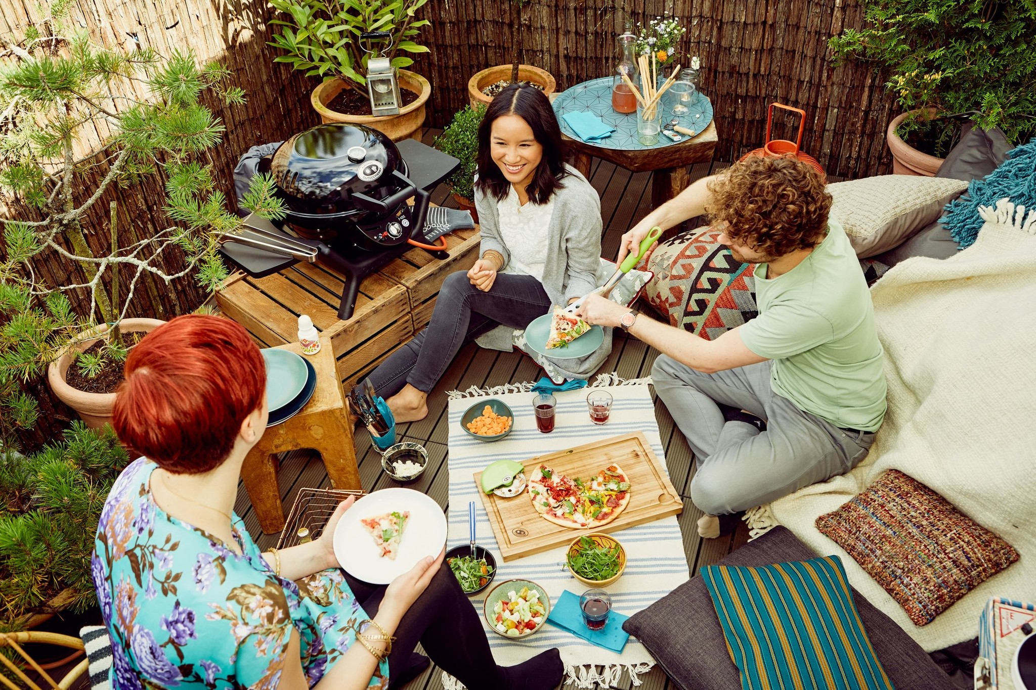 Zwart Electrische Barbecue P-4