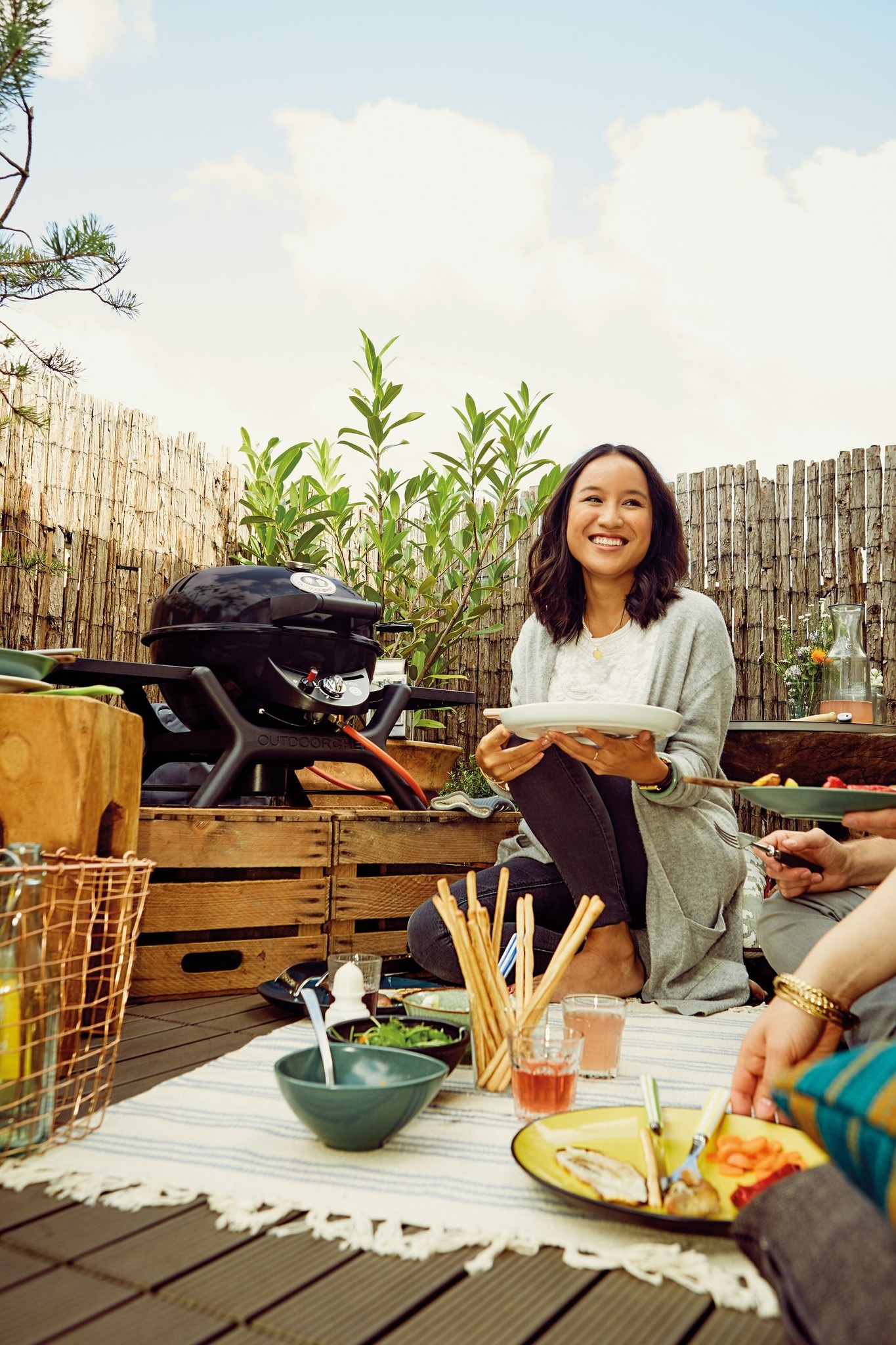 Zwart Electrische Barbecue P-4
