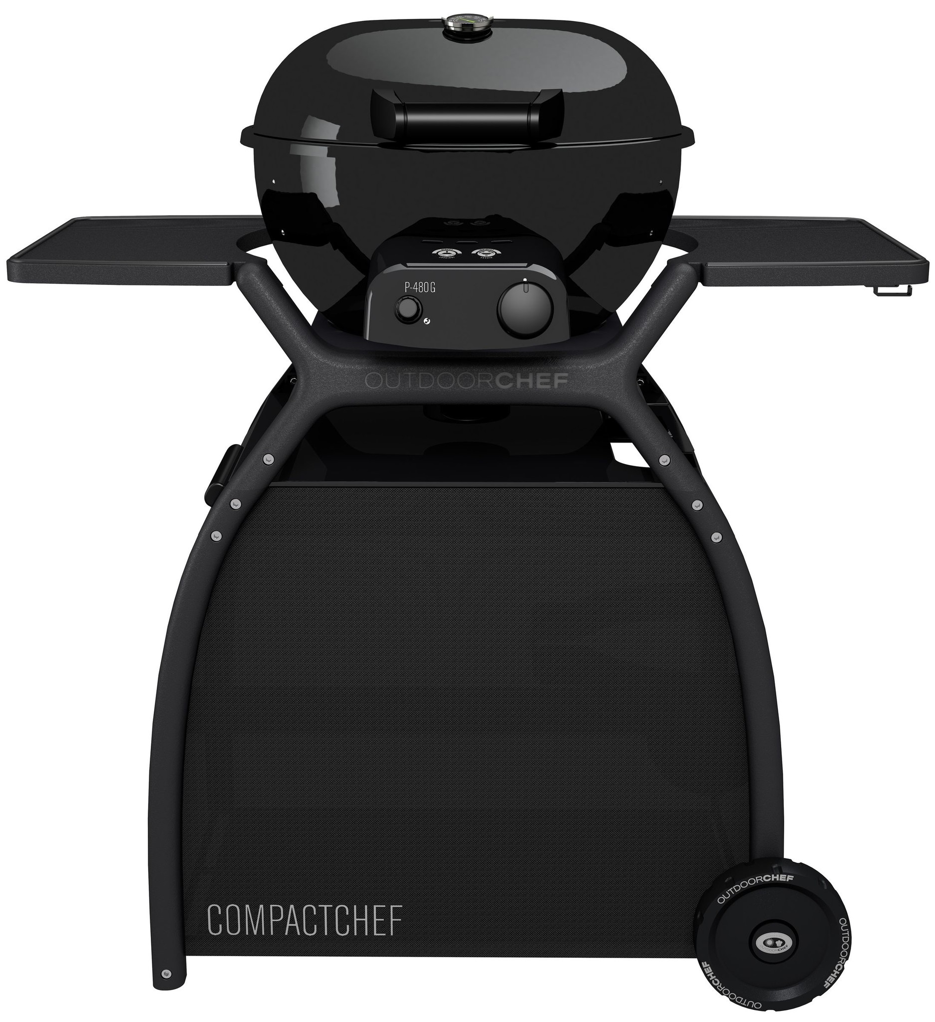 Zwart Compactchef Barbecue P-4