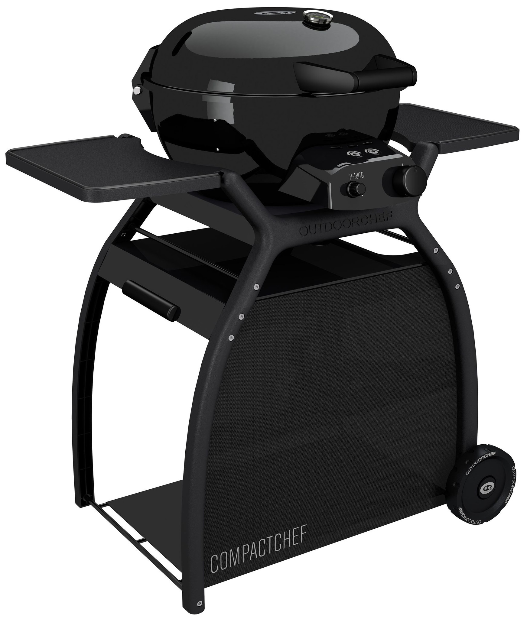 Zwart Compactchef Barbecue P-4