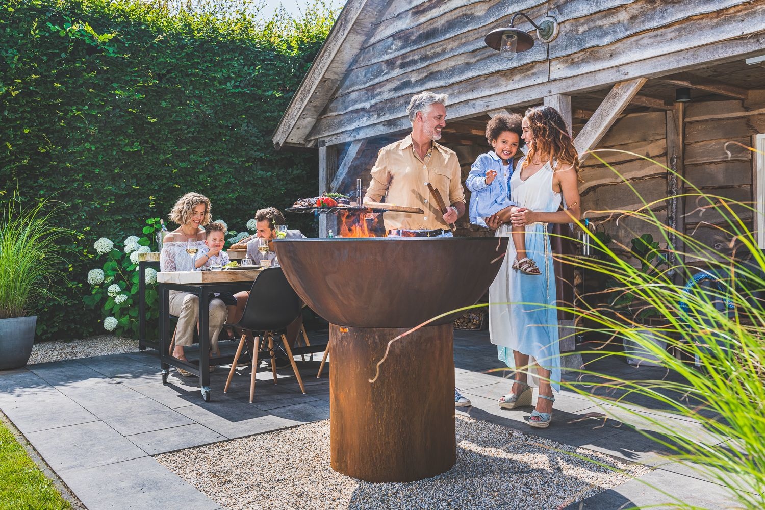 Roest fiQ XL Barbecue inclusie