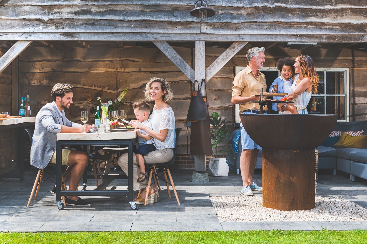 Roest fiQ XL Barbecue inclusie