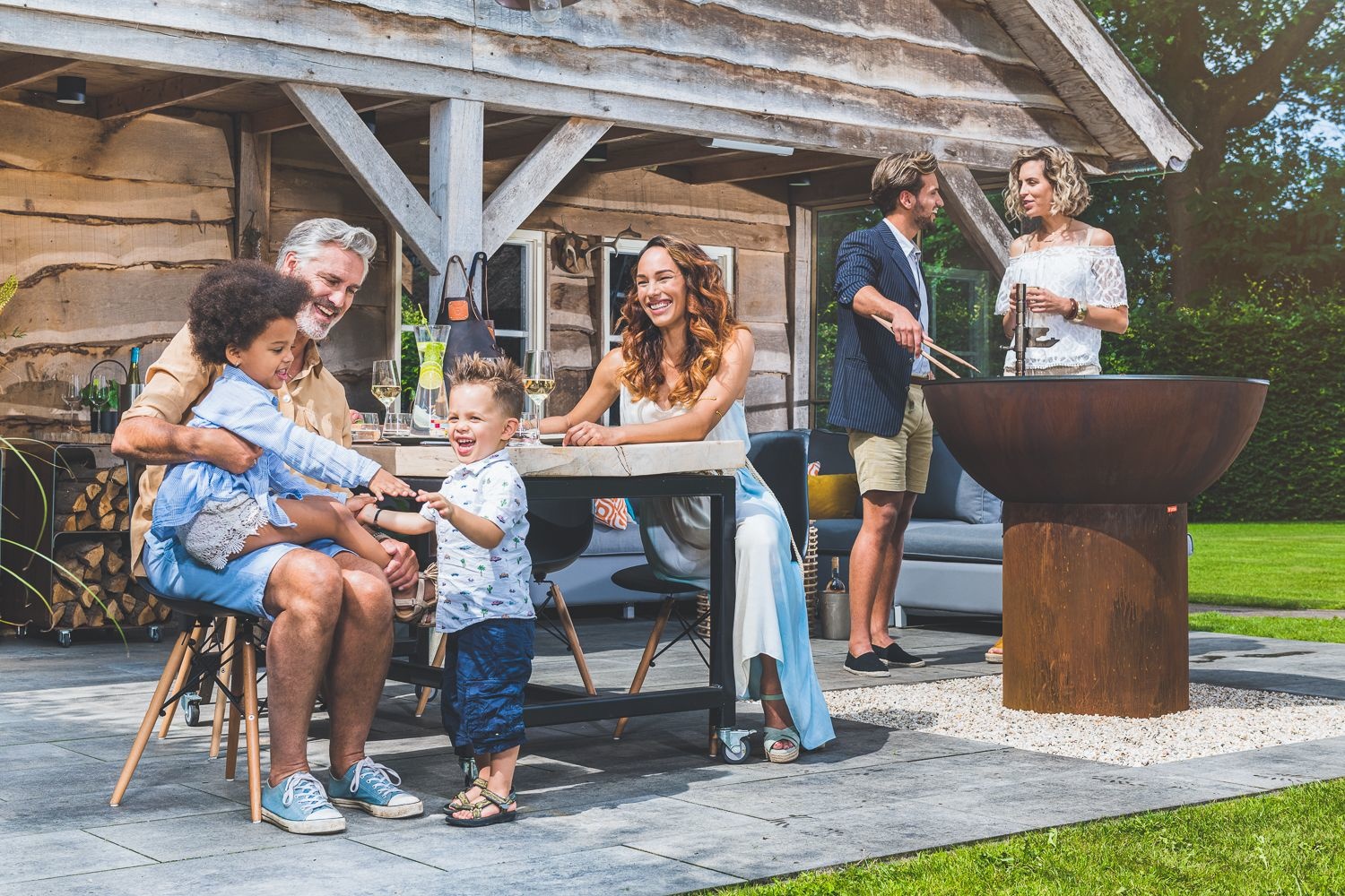 Roest fiQ XL Barbecue inclusie
