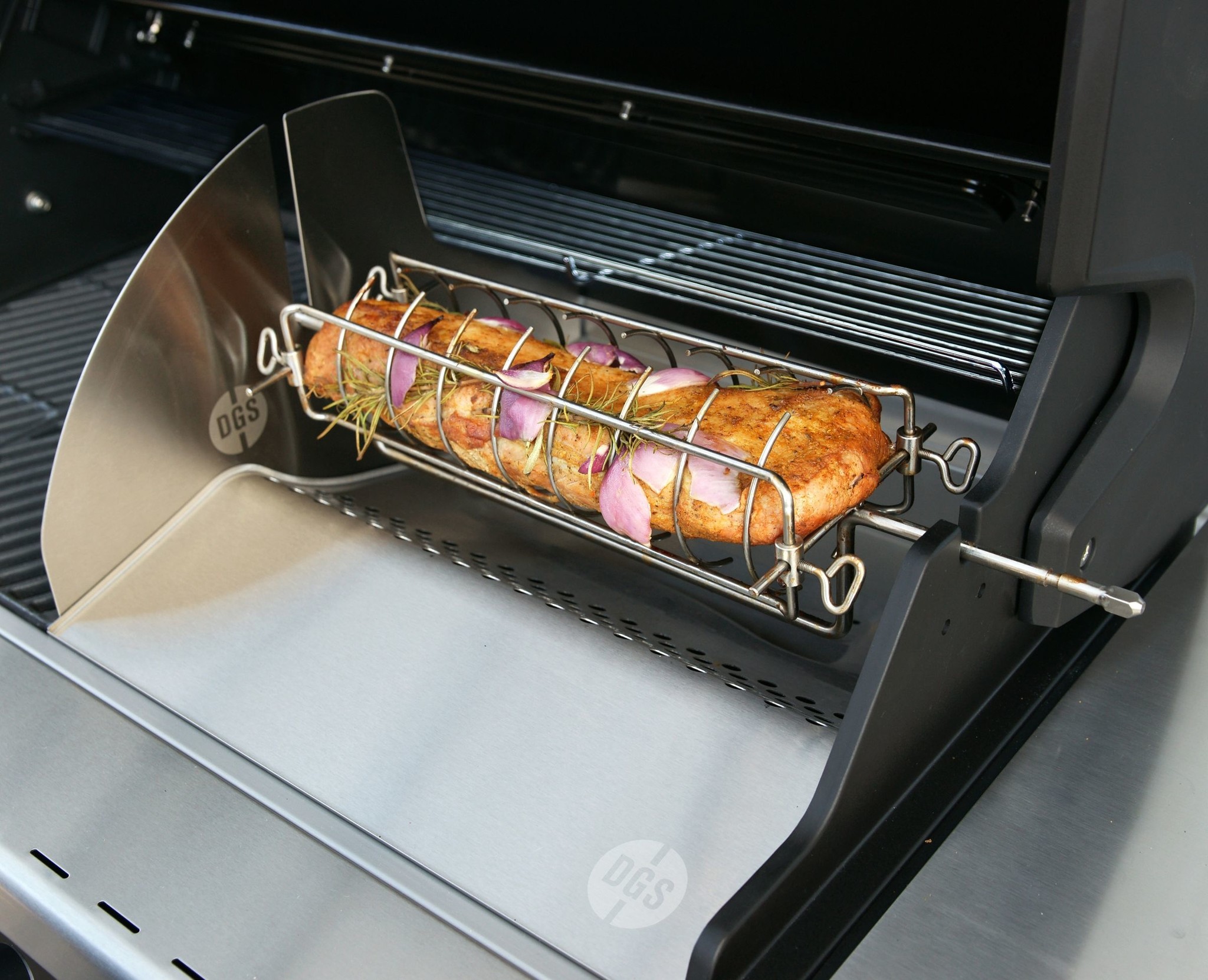 Zilverkleurig Dualchef Gas Dra