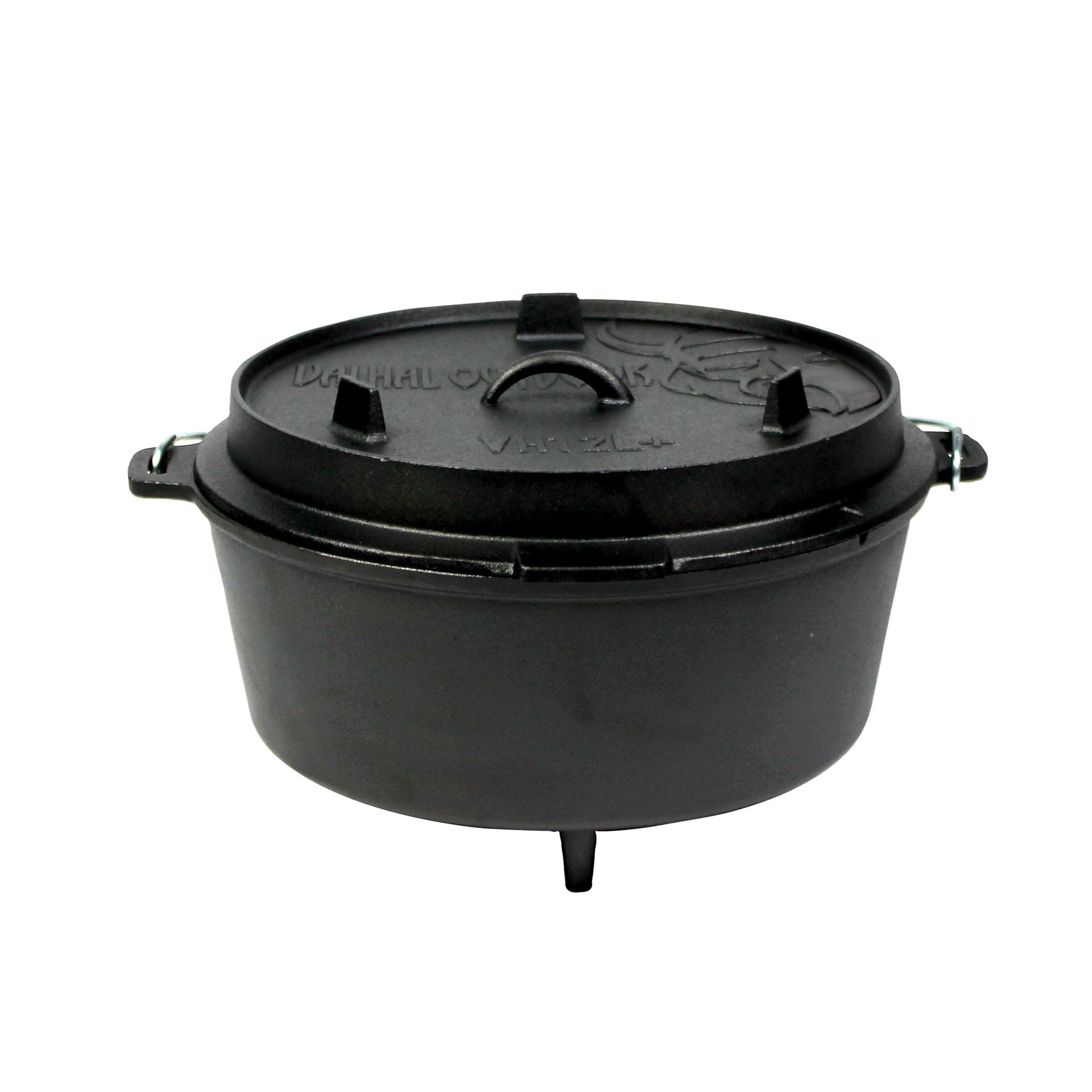 zwart Dutch Oven Gietijzer met