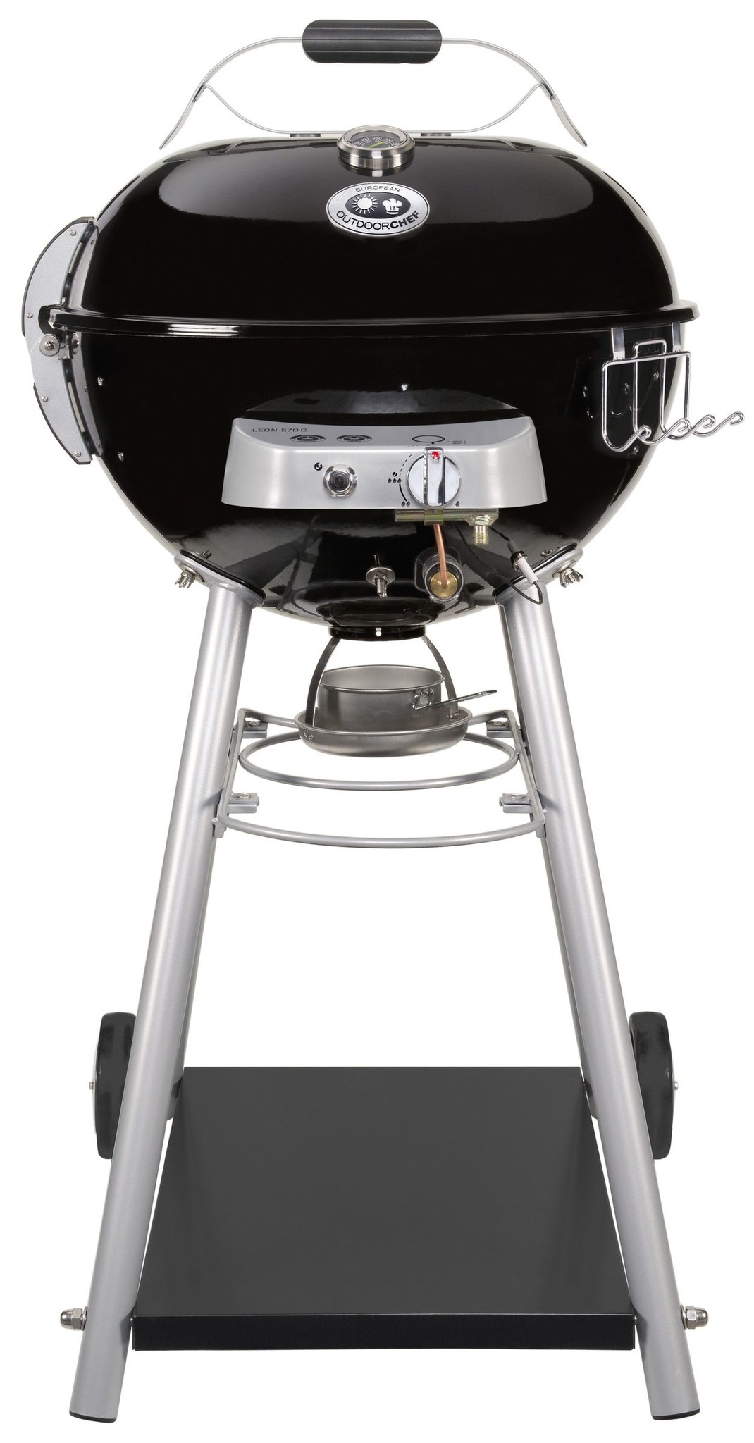 Zwart Gasboil Barbecue Leon 57