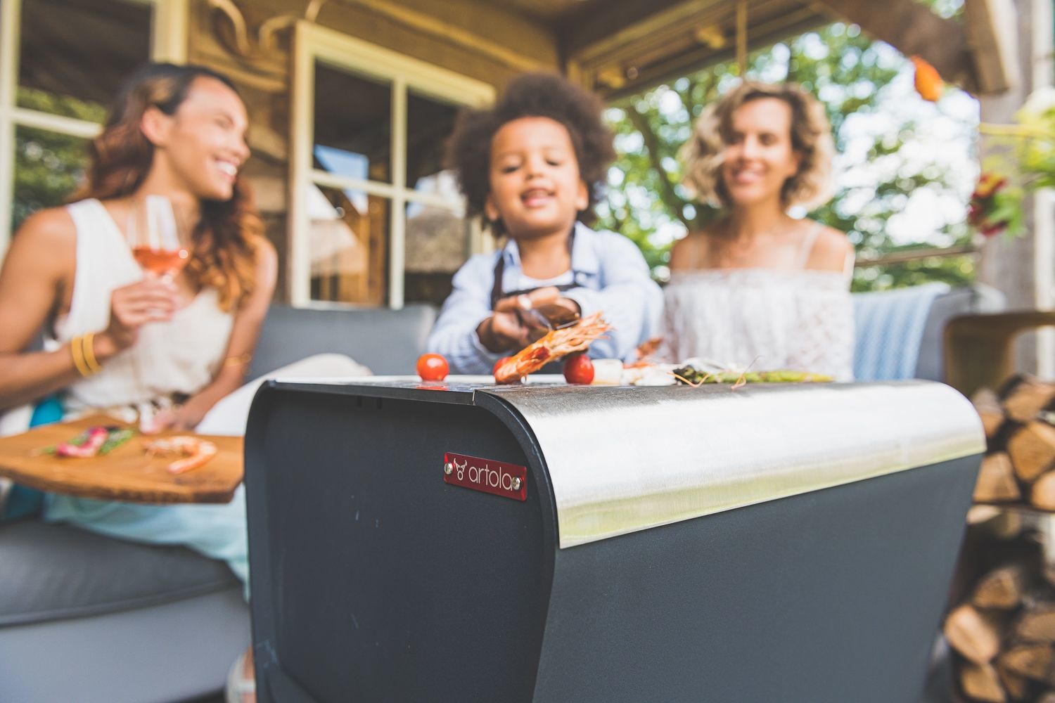 Qrib met Gripper en Grillplaa