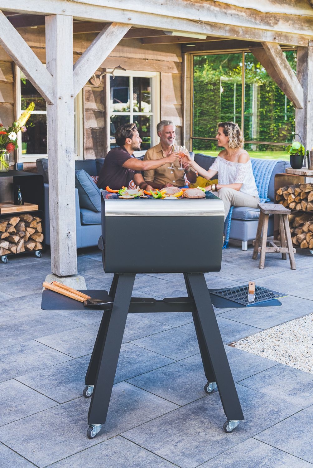 Qrib met Gripper en Grillplaa